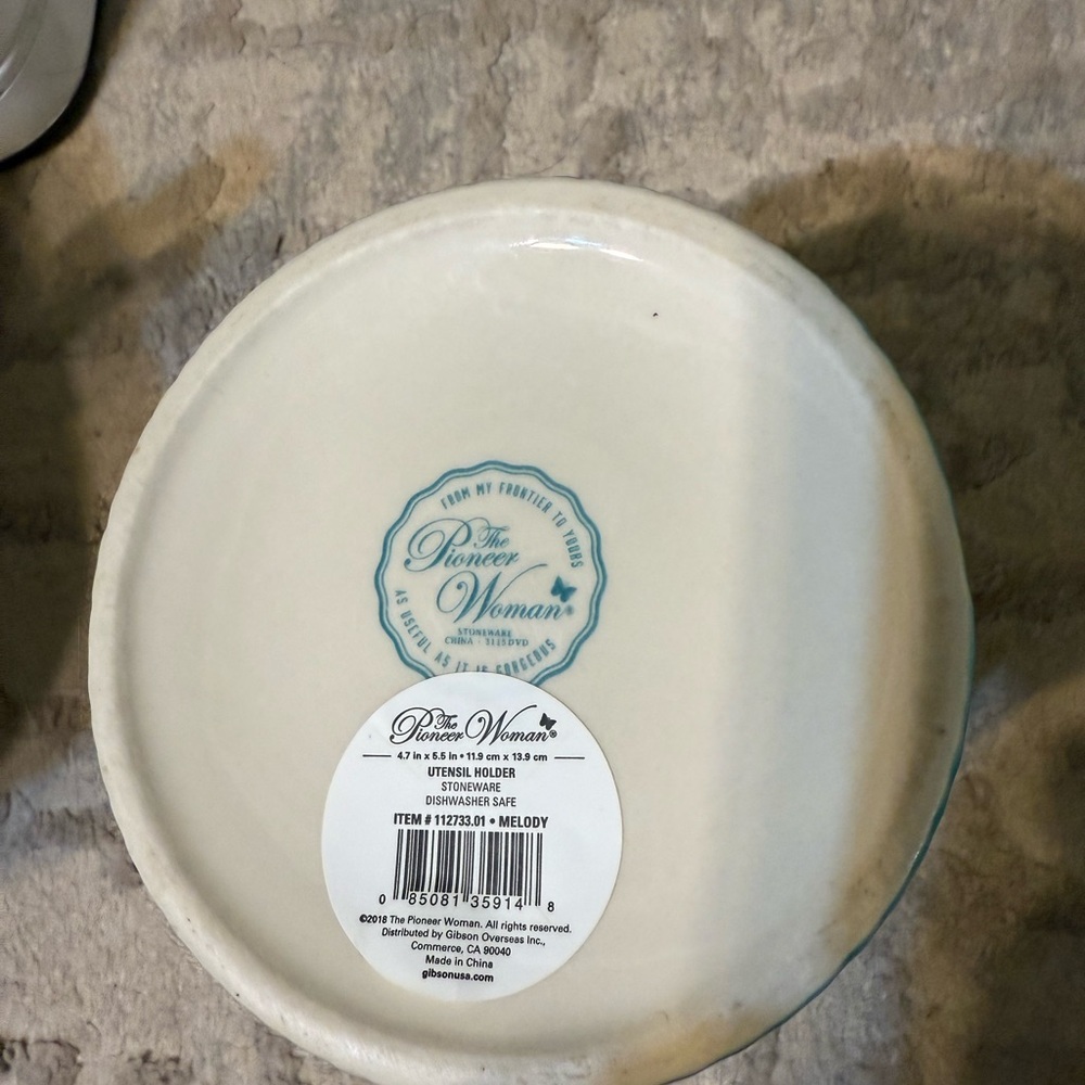 The Pioneer Woman Melody Floral Utensil Holder - Picture 8 of 8
